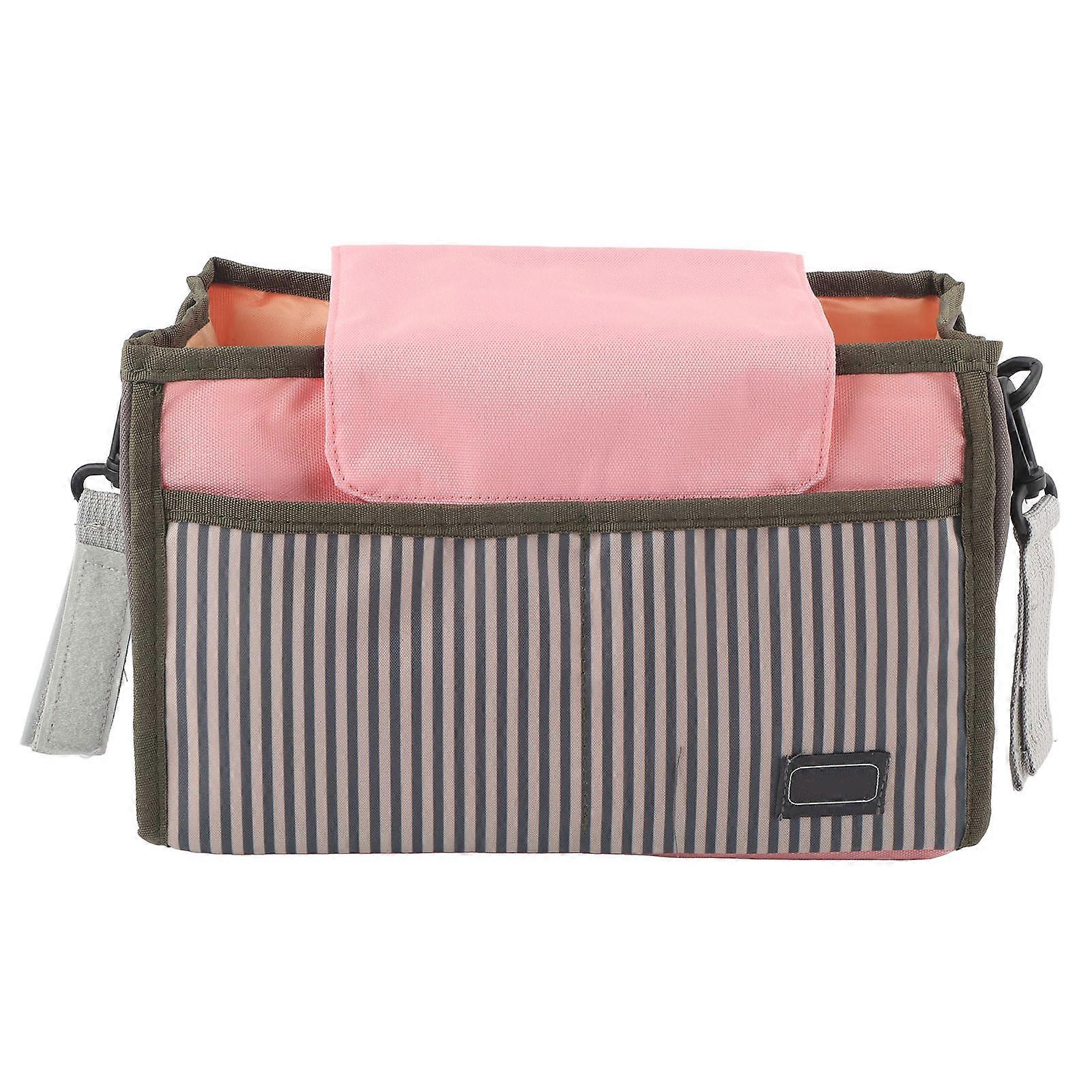 Multi function Diaper Bag Mummy Storage Bag for Baby Stuff Collection(Pink)