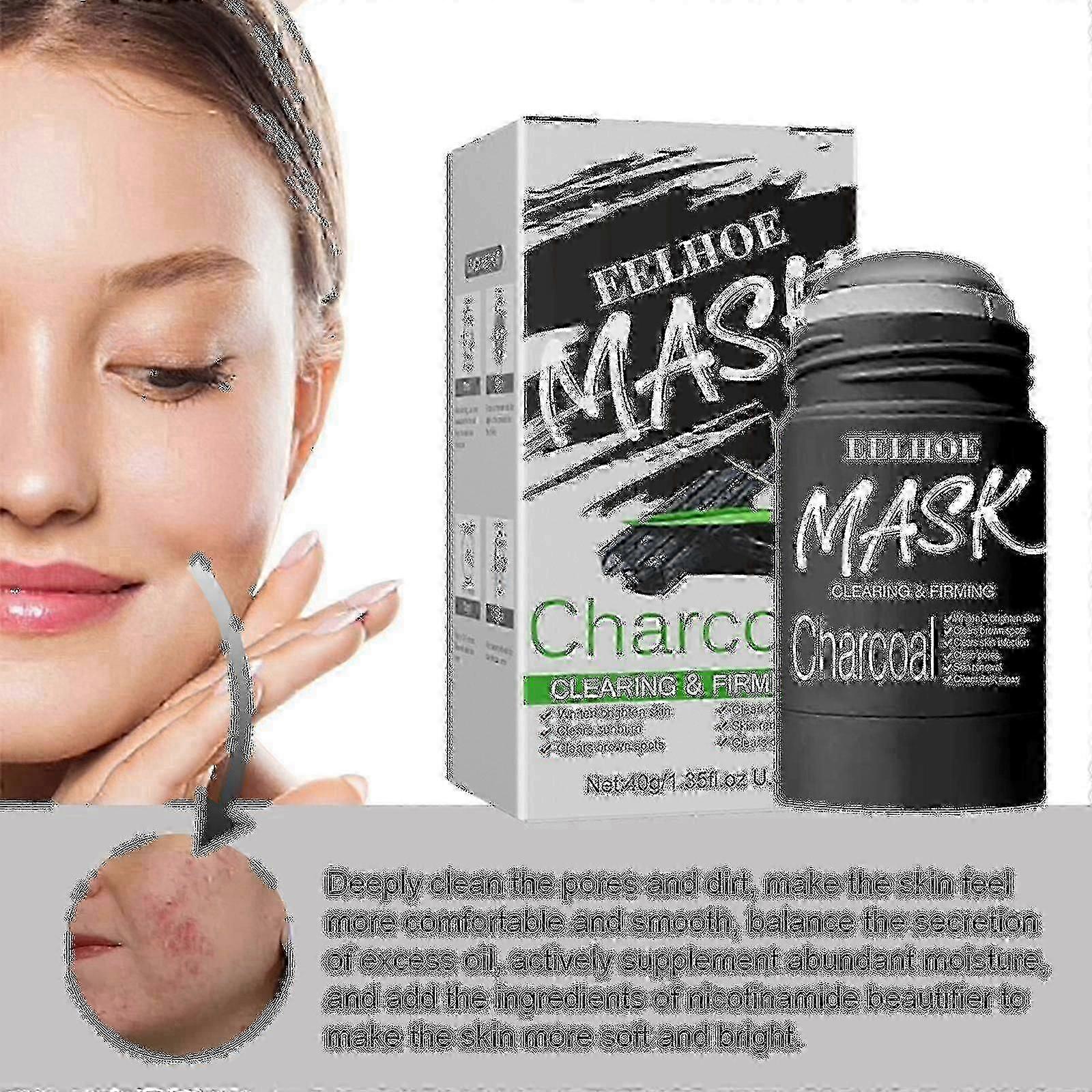 Eelhoe Solid Mask English Version Deep Cleansing Moisturizing Moisturizing Shrinking Facial Smear Mud Film Stick