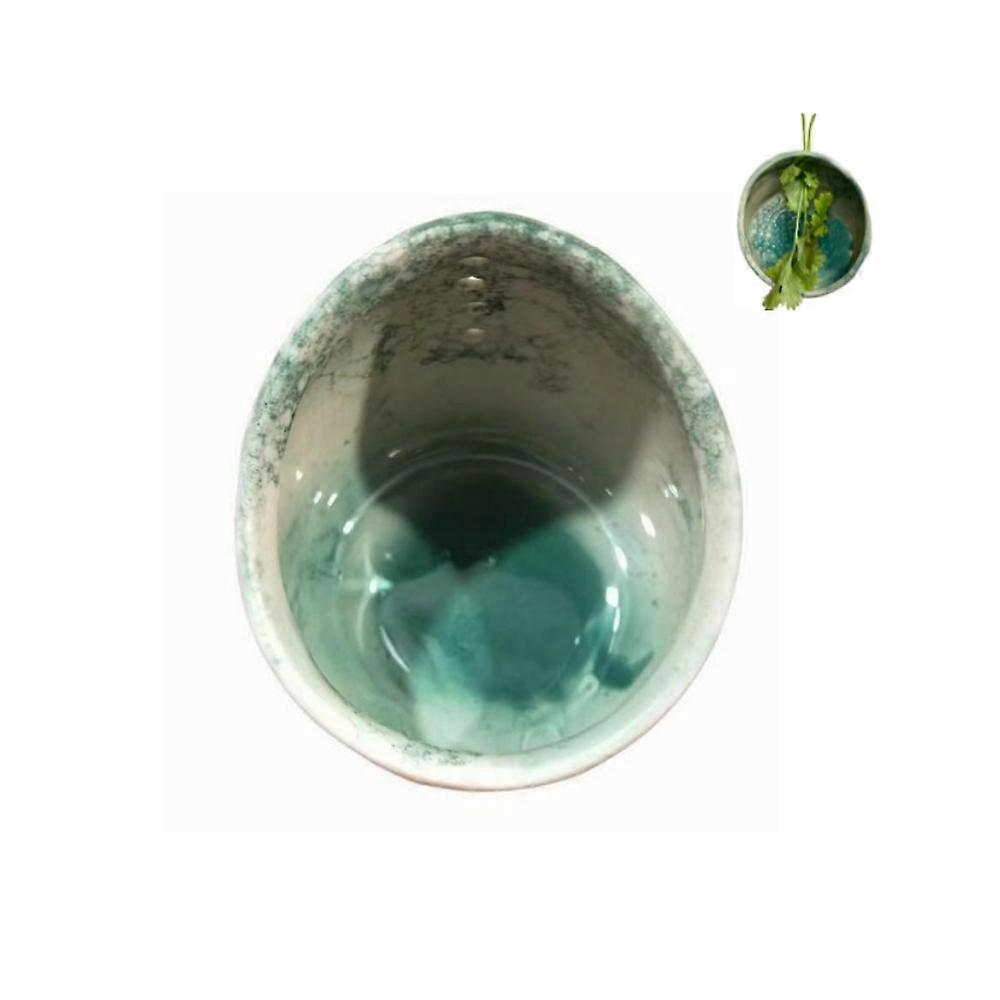 Pottery Herbal Stripper,Handmade Herb Stripper Tool for Dishwasher and Microwave