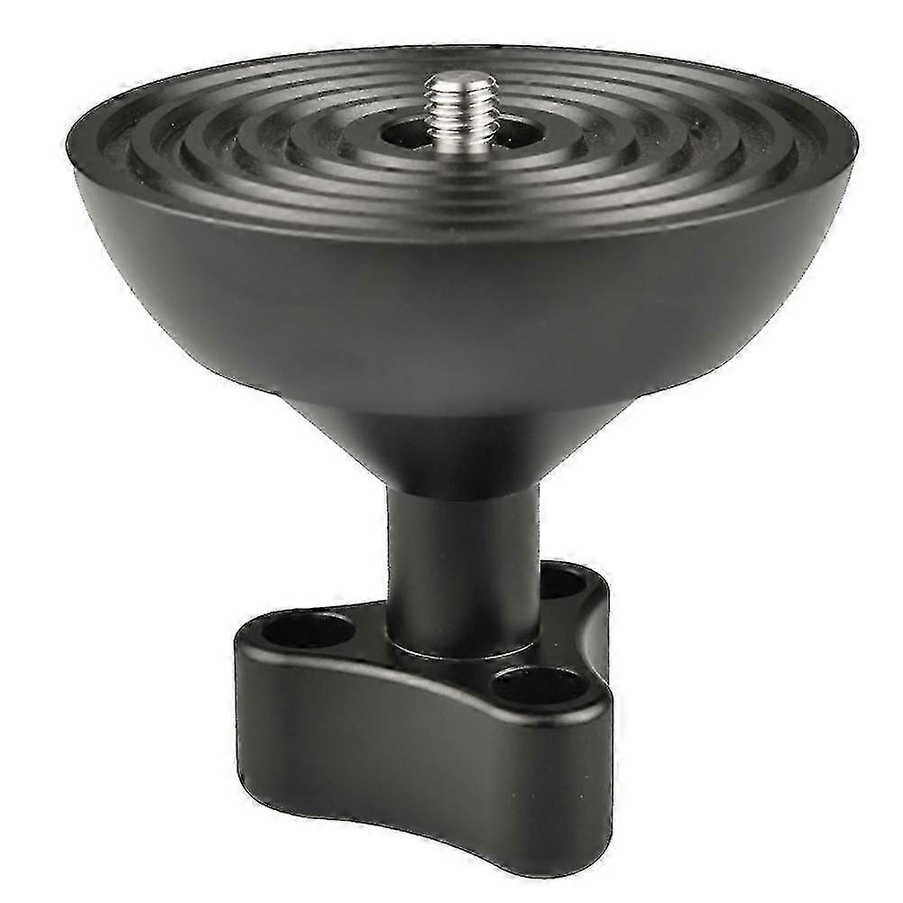100mm Half Ball Video Bowl Tripod Apex Head Adapter for Bogen 3/8 Inch Stud Mount