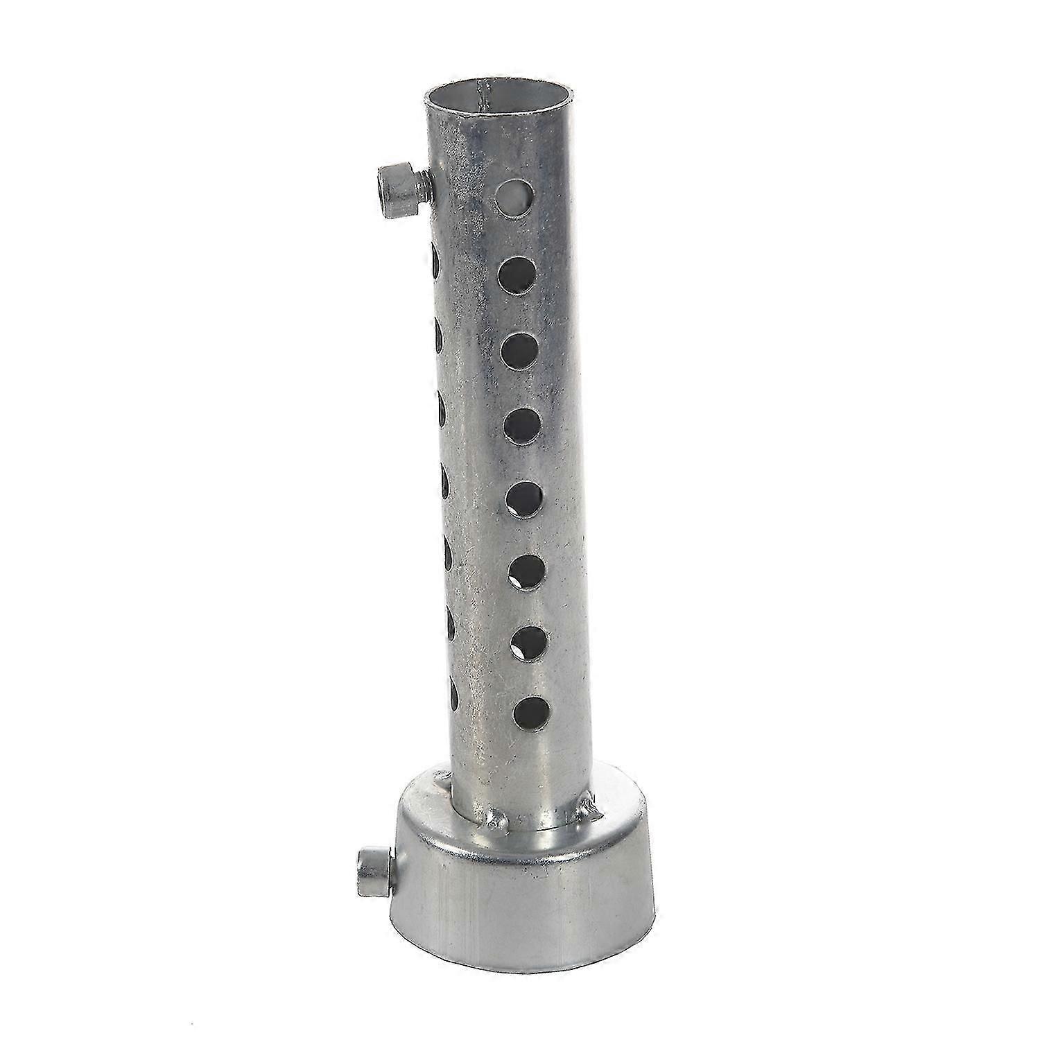 Silver Motorcycle Exhaust Can Muffler Insert Baffle DB 45mm x 140mm