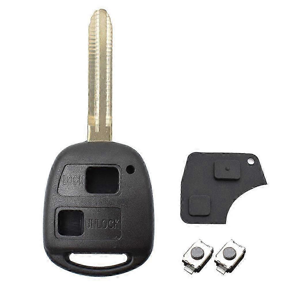 Remote Car Key For Toyota Yaris Prado Tarago Camry Corolla Key Case  Button Pad Switches