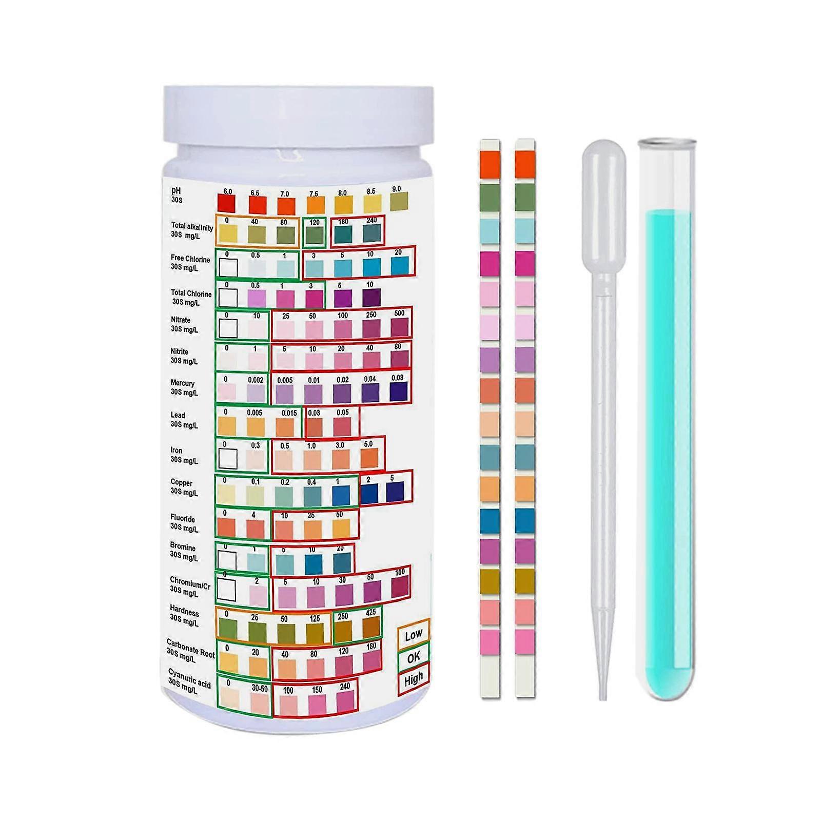 Water Testing Drinking Water Quality Test Pool Water Testing Universal PH Test