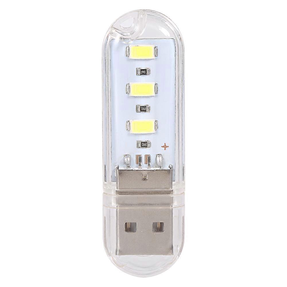 U Disk USB Night Light Disk-Shaped LED Lamp For Computer And Laptop Compact Mini USB Desk Light