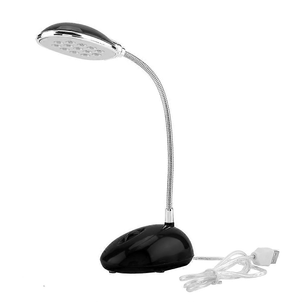 Flexible USB LED Desk Lamp for Computer - Adjustable Brightness, Flexible Gooseneck, Compact Design, Energy Efficient
