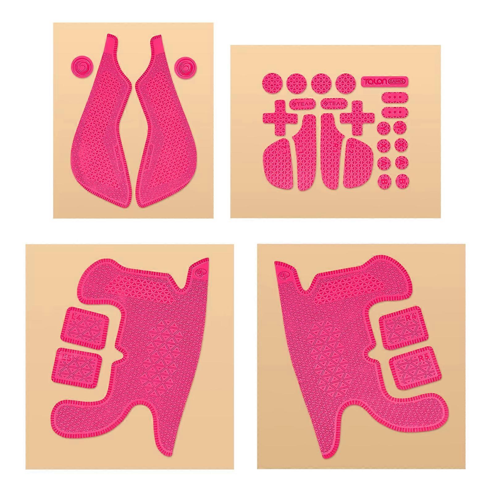 Silicone Sticker Controller Grip Sticker Professional Stickers for Controller Wireless Gaming Handle Skin  Pink