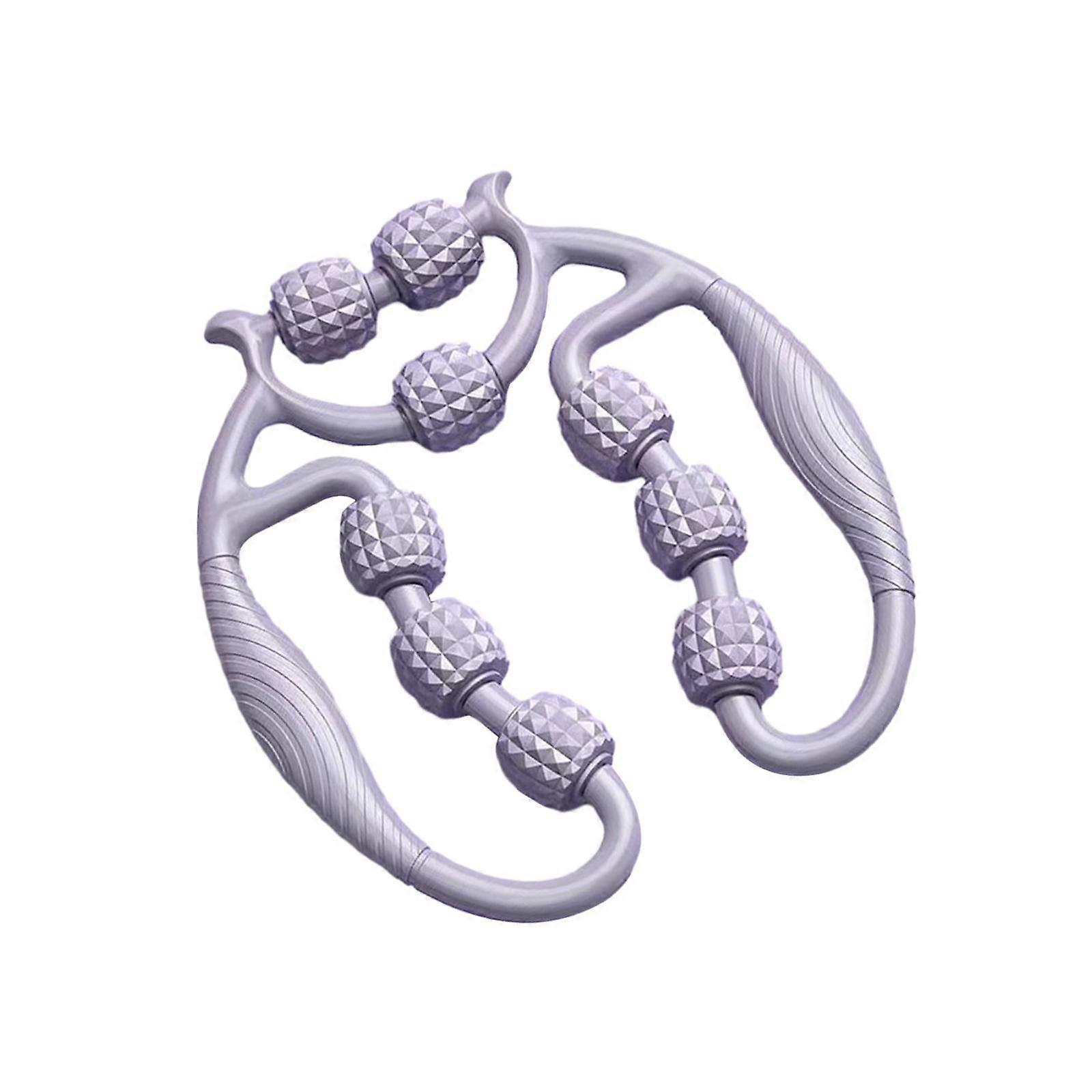 Muscle Hand Roller 9 Wheels Massage Roller Rolling Massage Points Sturdy Hand