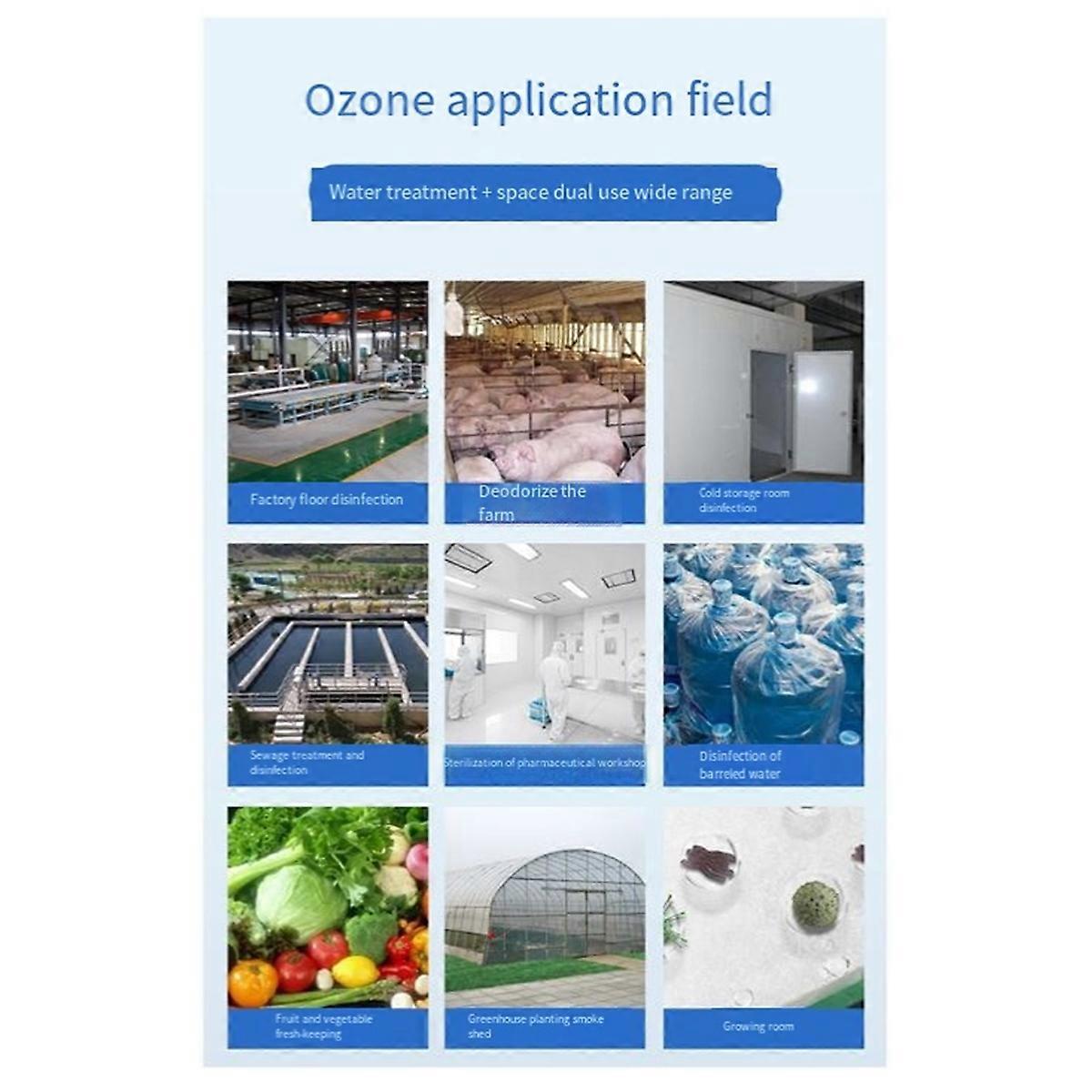 10G keramisk rør ozon generator keramisk rør