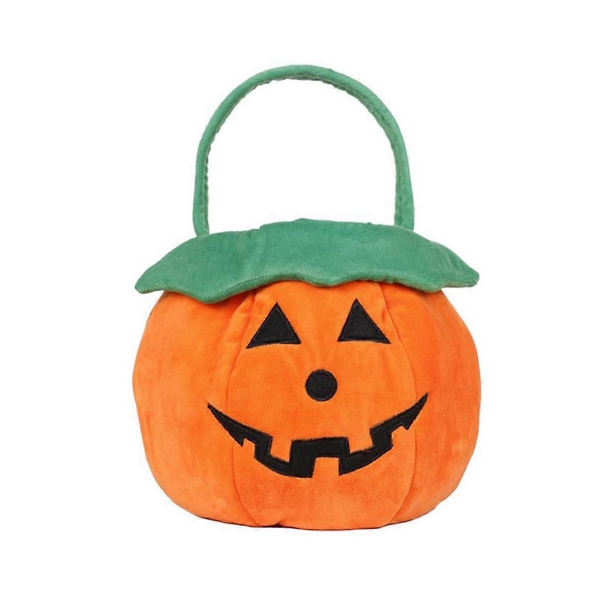 Halloween Trick or Treat Basket Bags Candy Buckets,Reusable Portable