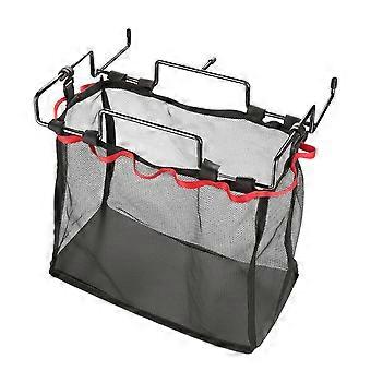 Mülleimerhalterung Mülleimerkäfig Müllsackhalter Tischregal Müllsackhalter, Hängender Müllsackhalter Müllsackständer Silber