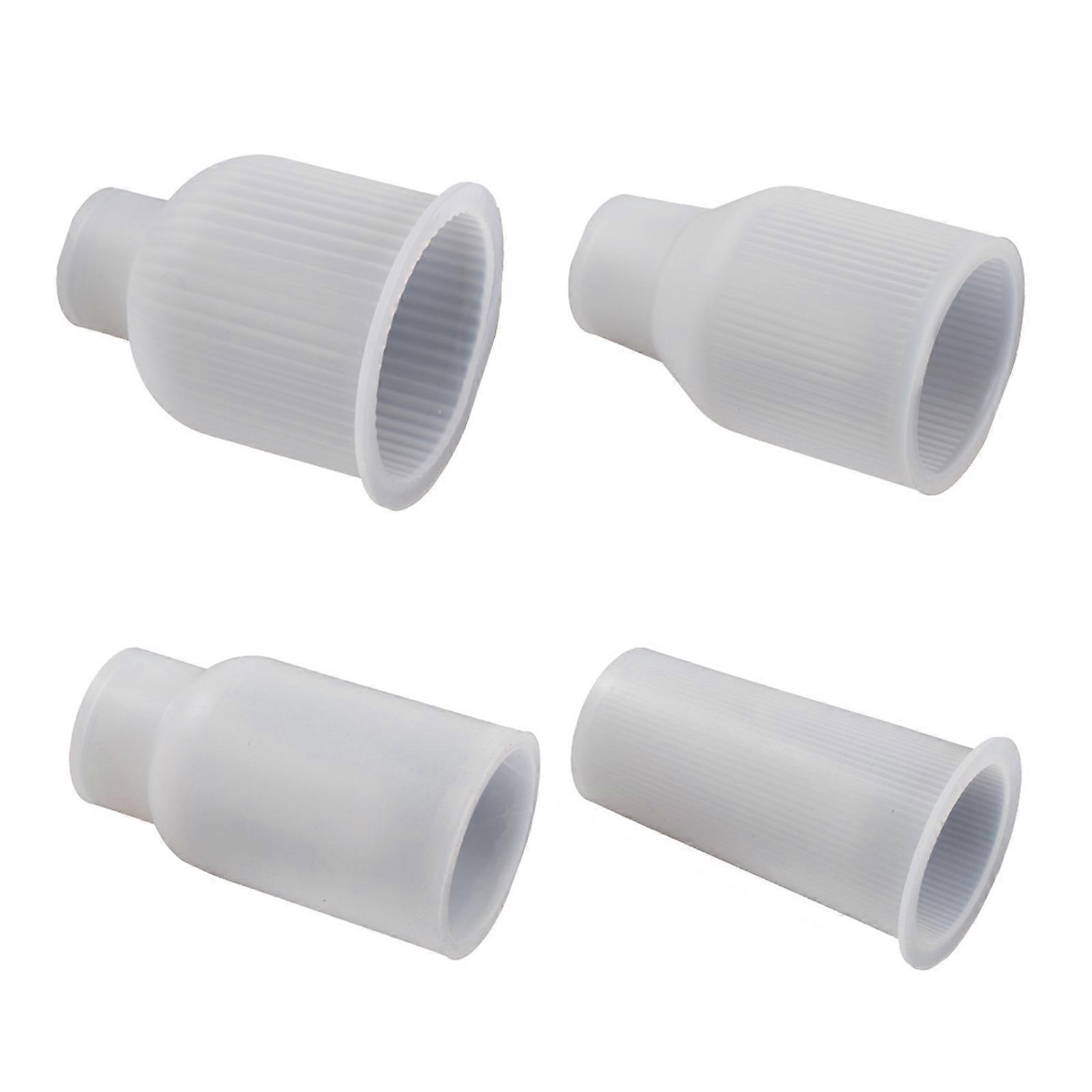 3D Blomvas Silikonform Cylinderform Hartsform DIY Dekorativt Hantverk Form Skrivbordsprydnader Form Silikonvasformar Flerfärgad