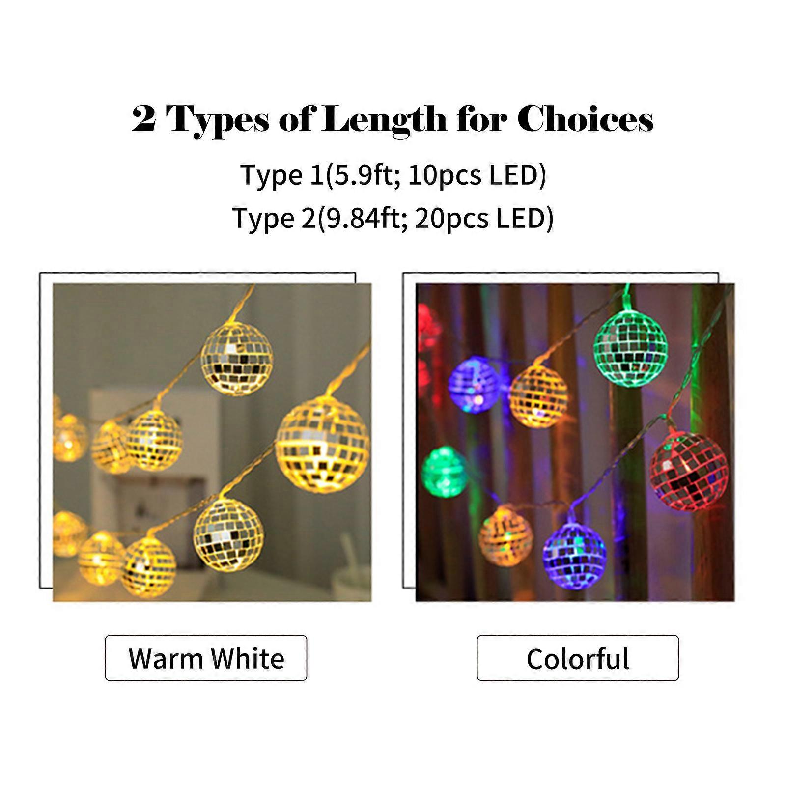 10ft 20LED Globe String Lights Dekorativa hängande lampor Bollar Fairy String Lights Batteridriven World Cup Belysning för inomhus utomhus trädgård uteplats