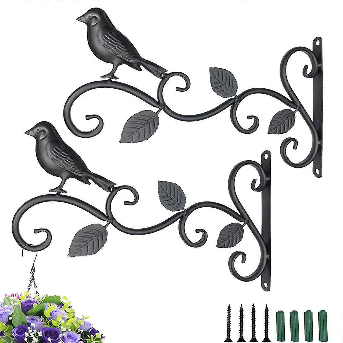 Hanging Bracket, Wrought Iron, Multi Purpose Hooks