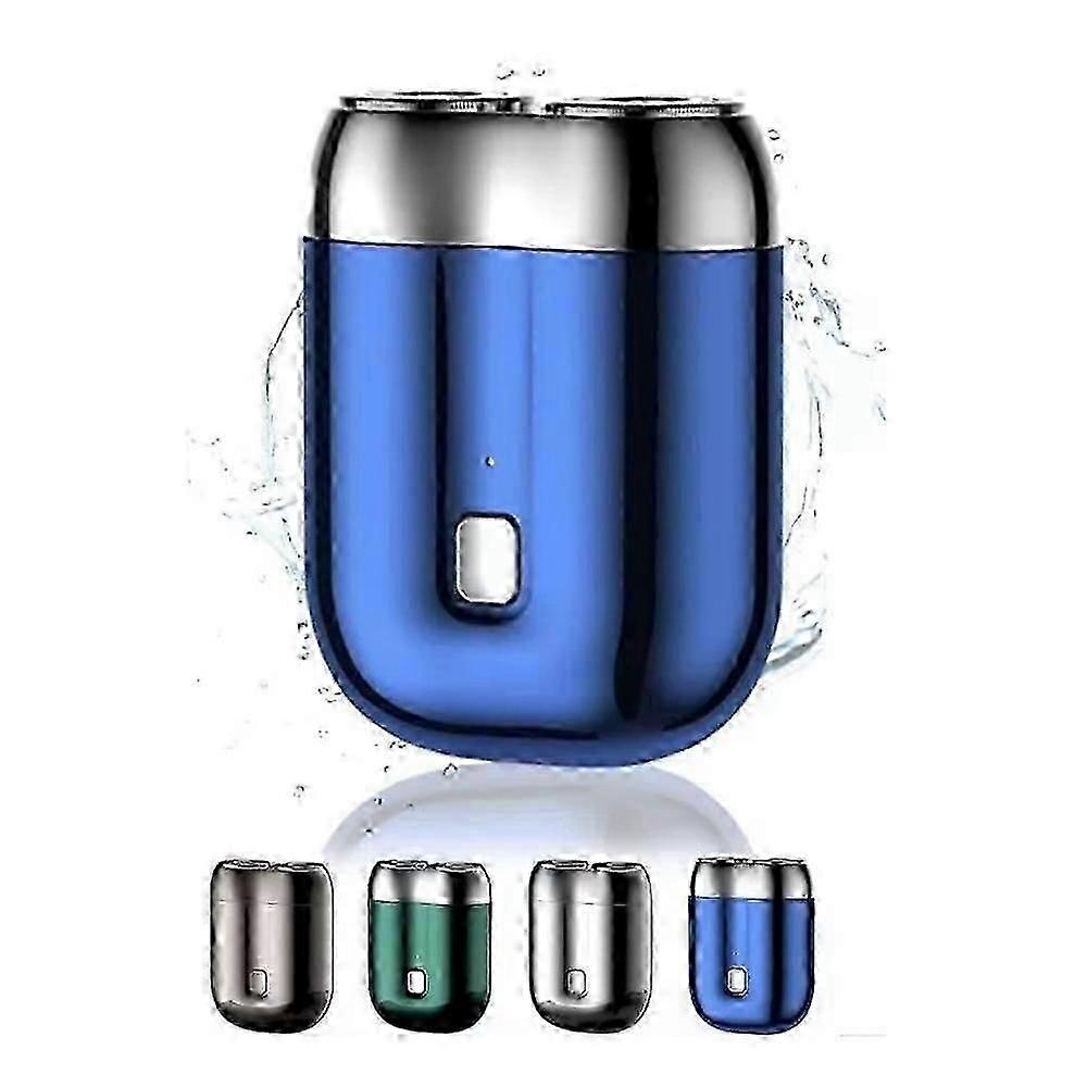 新モデル ミニ デュアルヘッド 電気シェーバー、ユニセックス ミニ ポータブル 電気シェーバー
