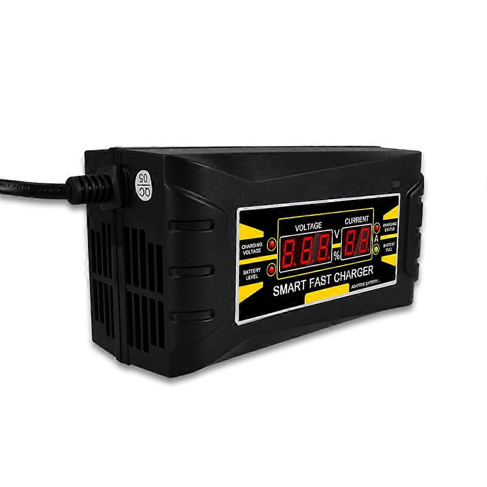 Automatisches Batterieladegerät mit LCD-Display für 12V Blei-Säure/GEL-Batterien