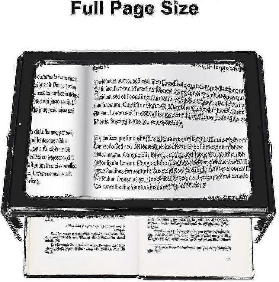 Loupes de lecture avec lumière, grossissement 3x Loupes de lecture_gift Of G