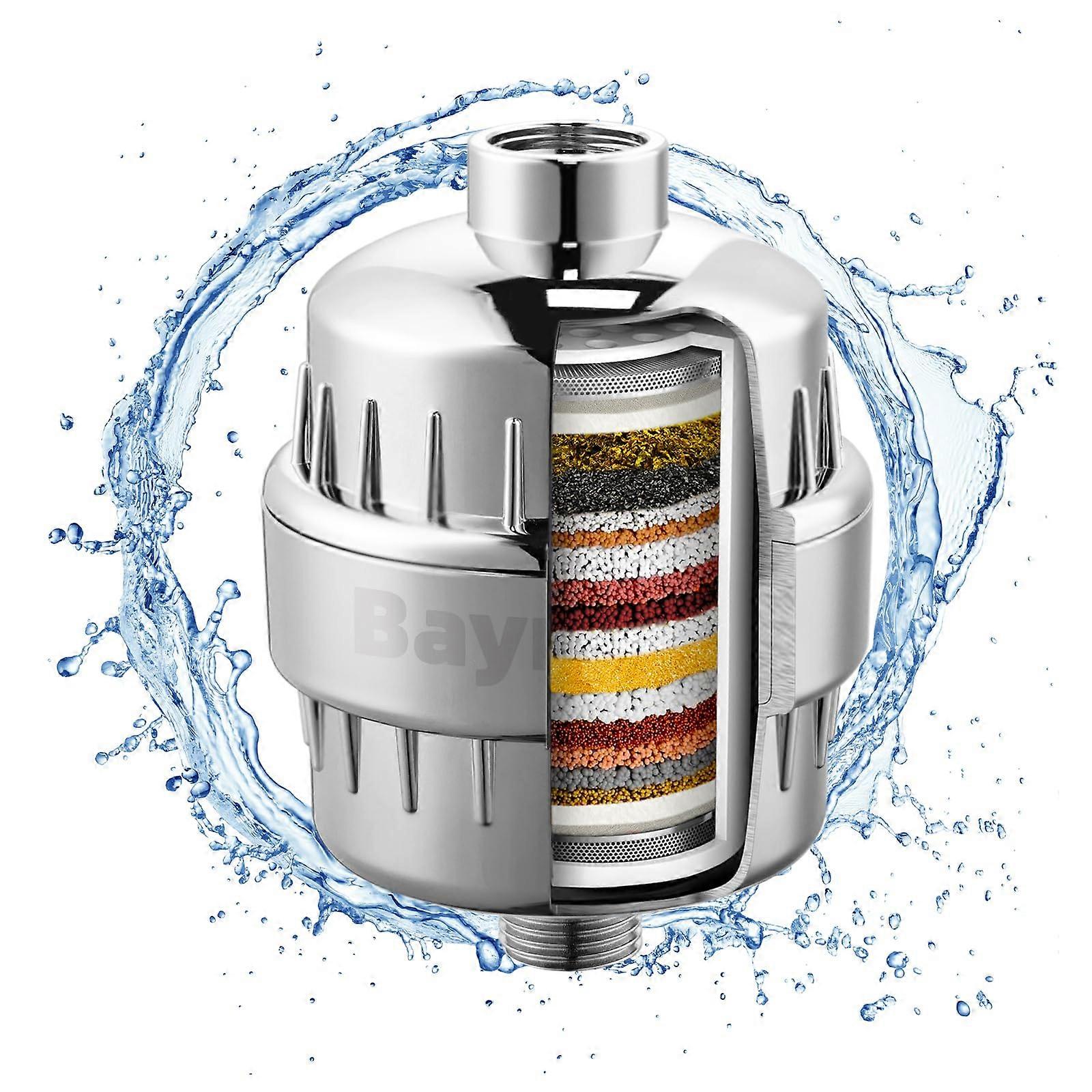 Rain Shower Filter For Hard Water And Fluoride, Heavy Metal Reduction, Microorganism Filtration, High Output