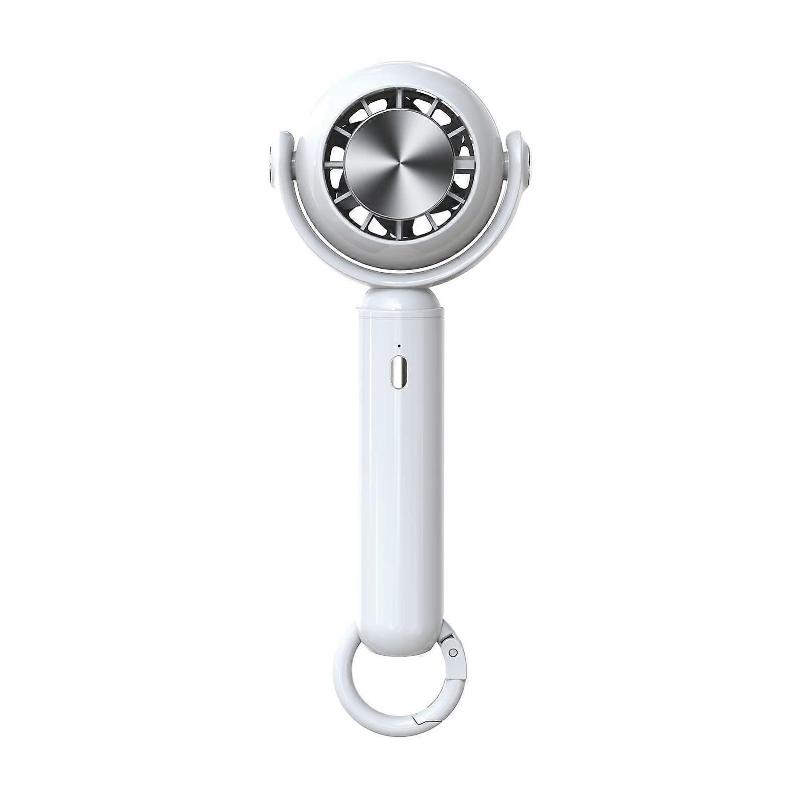 Handheld Portable Fan 2200mAh USB Rechargeable Small Cooling Fan with Semiconductor Refrigeration Technology