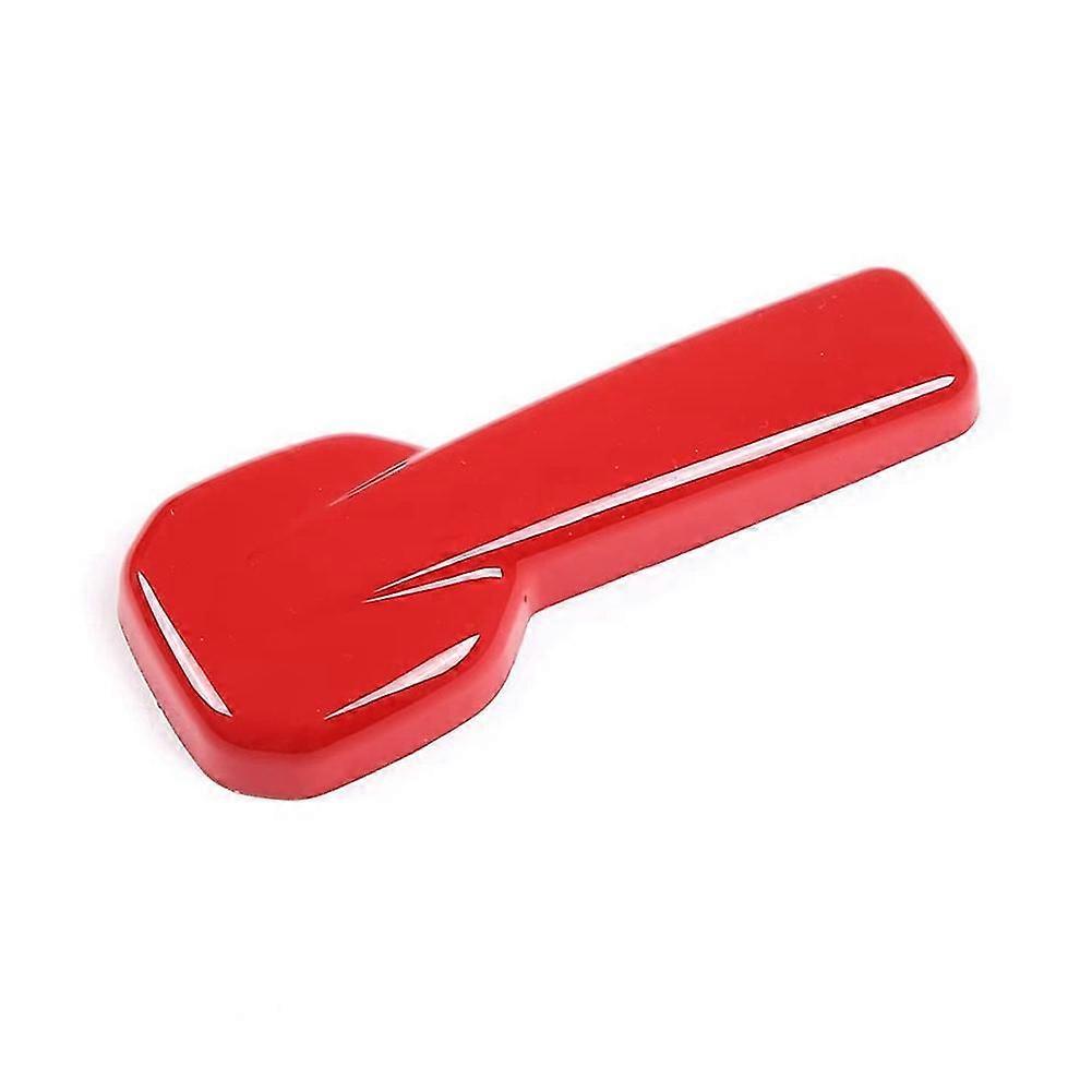 For Everest 2015+ Car Seat Waist Adjustment Button Cover Trim Sticker Interior Accessories,Red