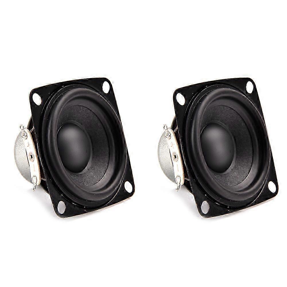 2Pcs 52mm Full Range Speakers 4 Ohm 10W Flat Arc Double Magnetic Bluetooth Speaker NN