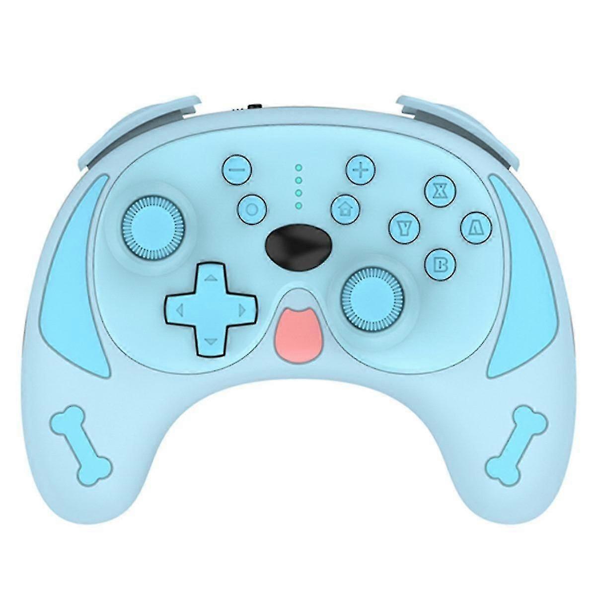 Wireless Controller Compatible with PS4, Remote Works, Gamepad and Joystick Compatible(blue