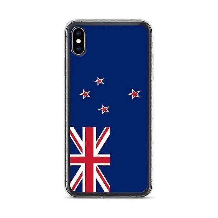Phone Case – New Zealand Flag – Compatible with iPhone XS Max – Soft Case – Durable and Shockproof – Pixelforma