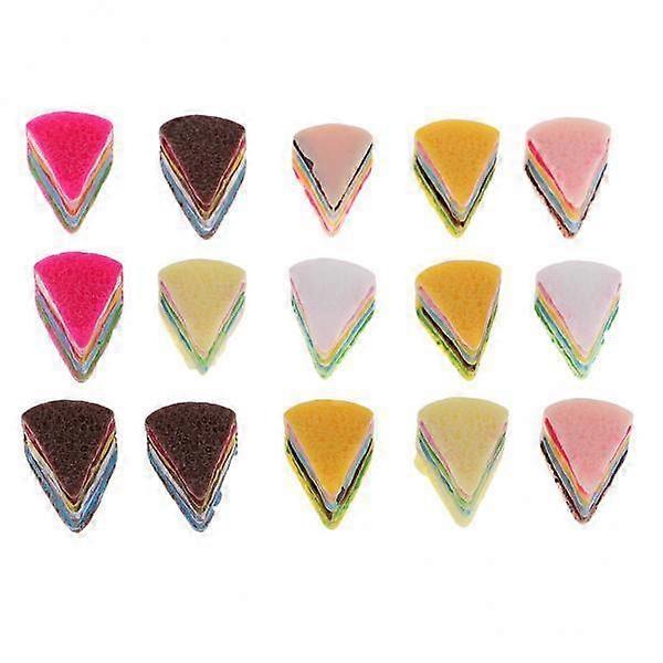 3x 15 Stück Mode Accessoire Cabochon 3 DIY Verzierung Nähen Handwerk