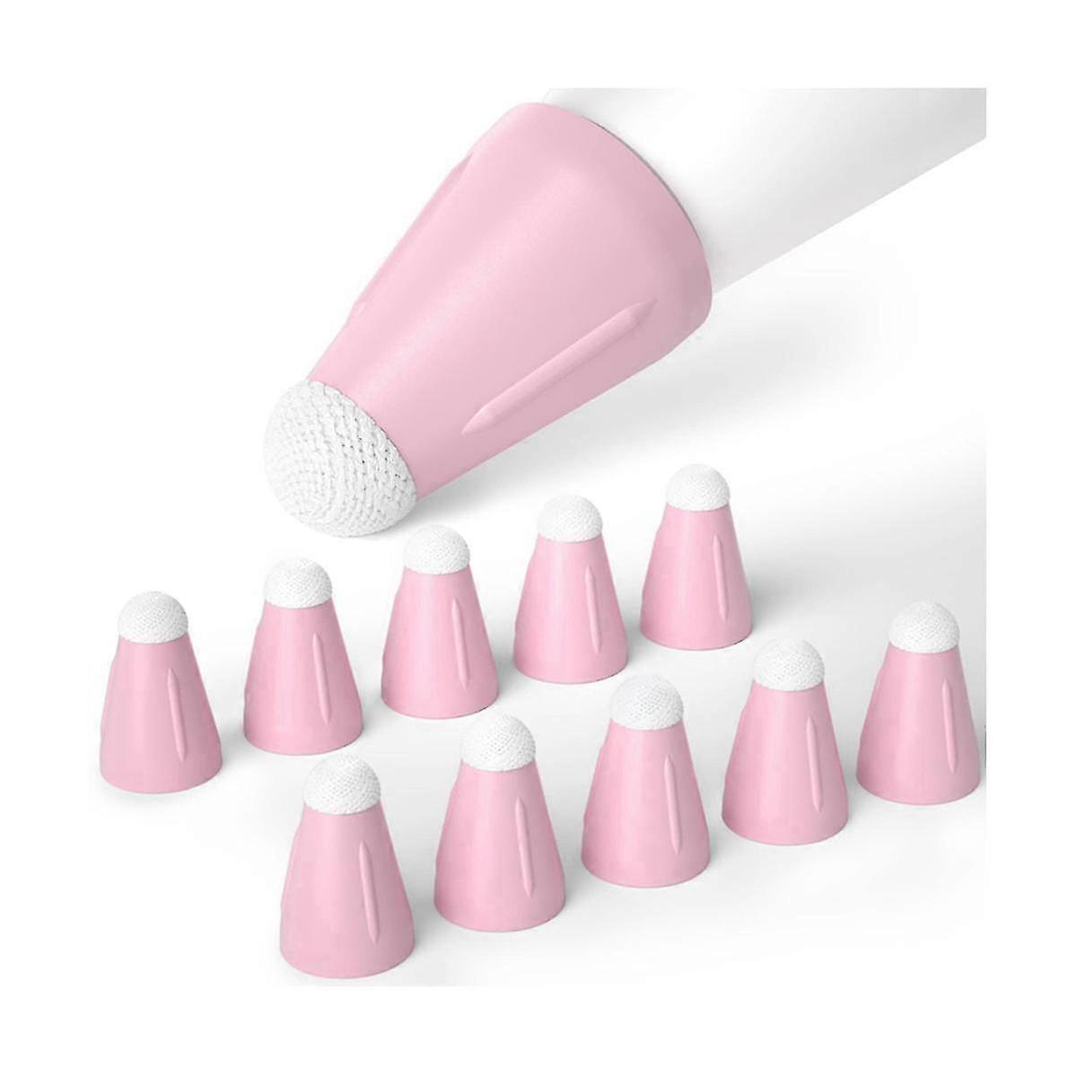 10Pcs Silicone Replacement Tips for Stylus Pen, Touchscreen Pencil Nibs Compatible with Digital Pens
