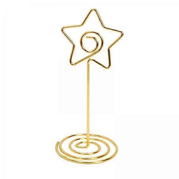 2xNumber Holder Card Holder Note Clip per Desktop Party