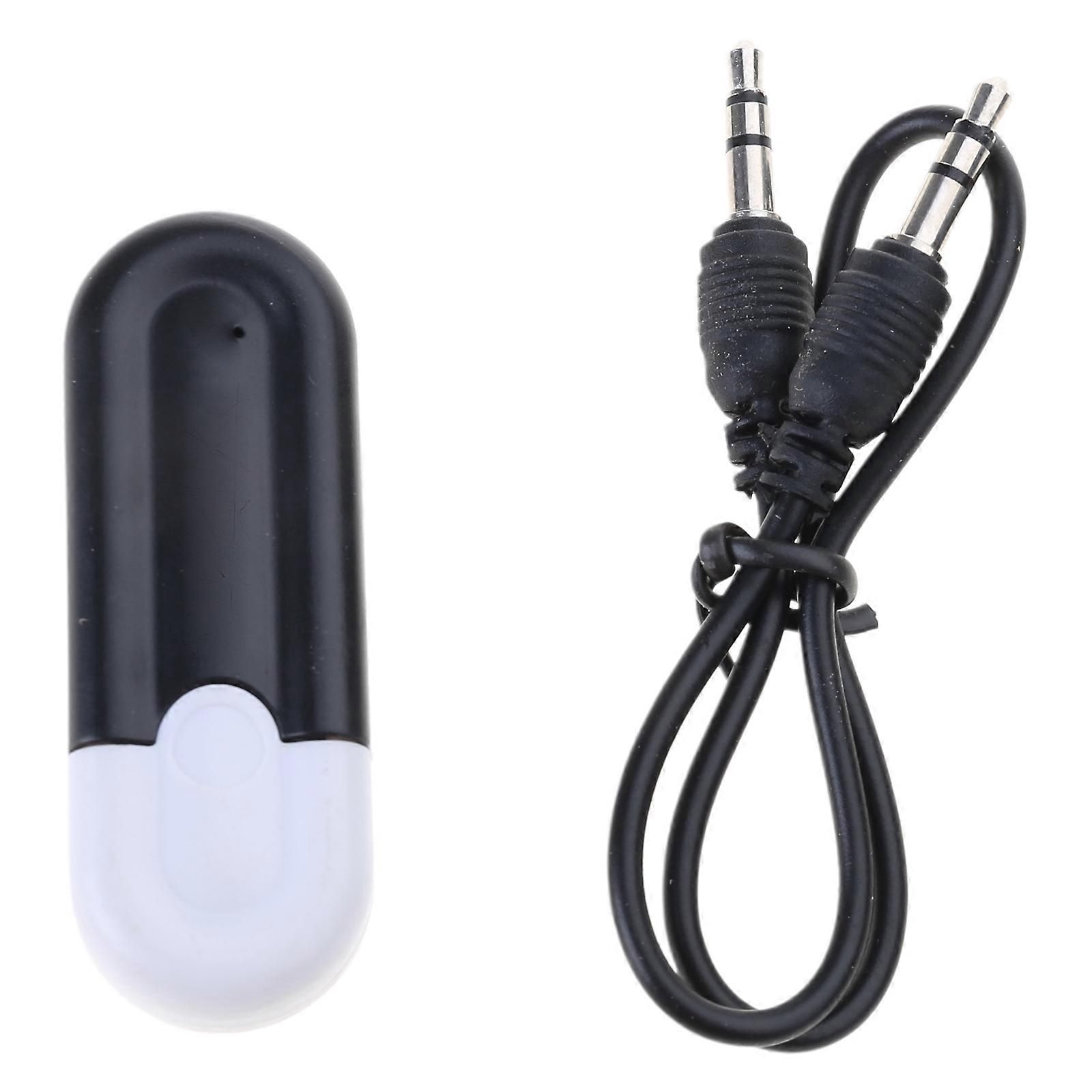 3.5mm USB Wireless Sound Transmitter 10Mbps Stereo Receiver Adapter Dongle for Car and Home Use