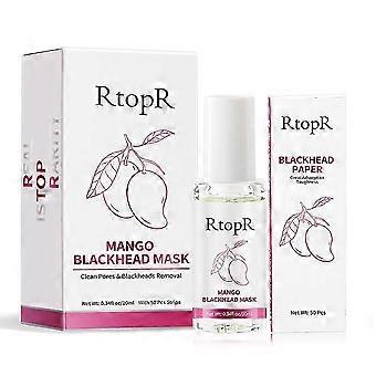 2025 Mango Blackhead Remover Mask Deep Cleans Pores Acne Treatment Serum Nose Mask