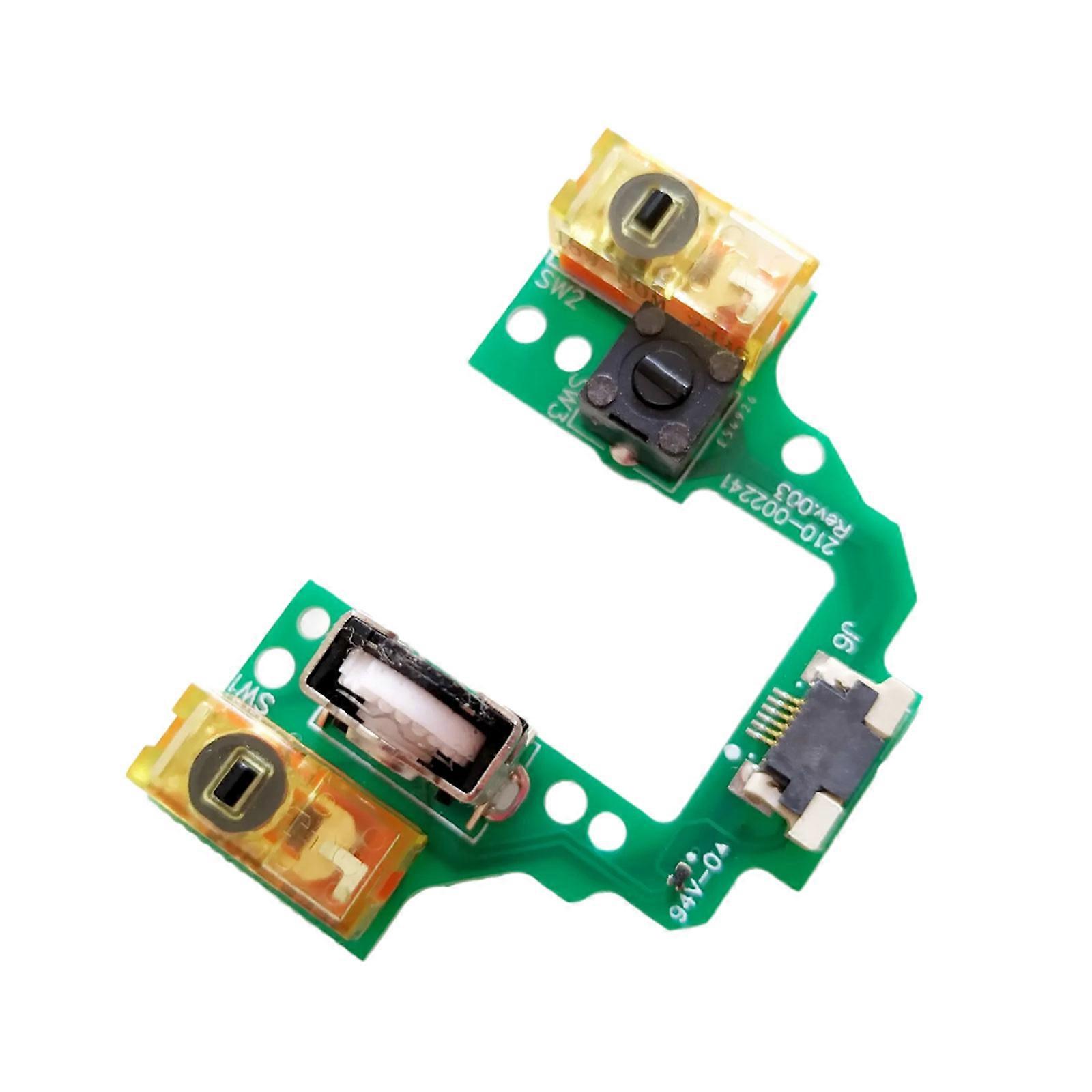 Mouse Repair Part Mouse Key Motherboards Micro Switches Button Key Board Silver Encoders for GPROX Superlight Welded