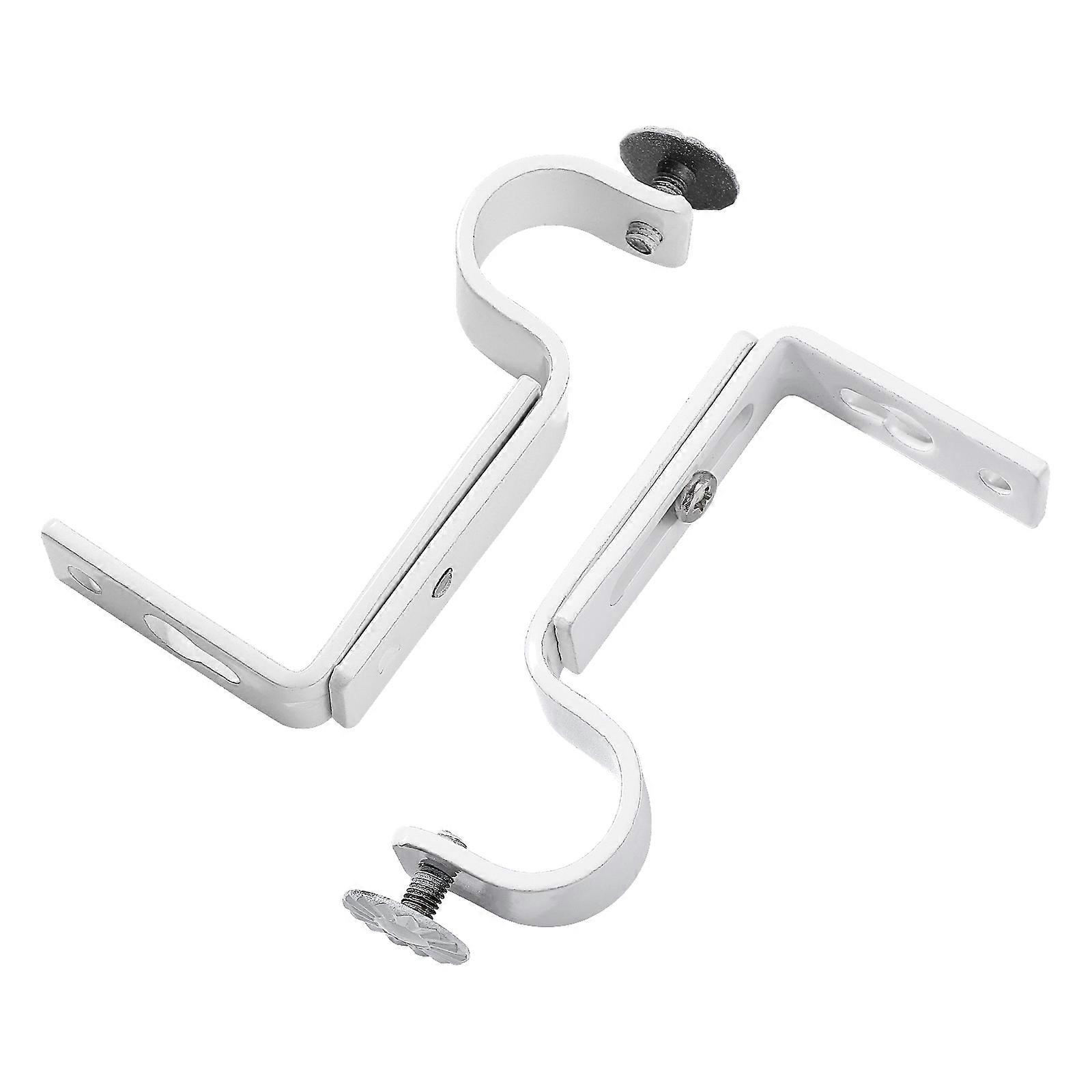 Sturdy Curtain Bracket, Adjustable Mounting for Enhanced Window Decor
