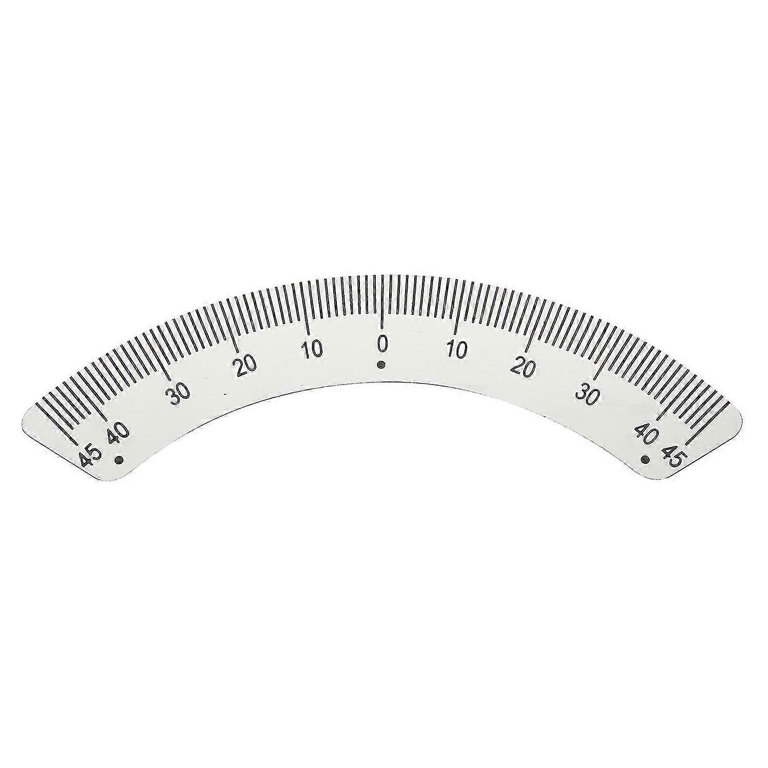 Scale Ruler 45 Degree Angles Ruler Small Protractor Milling Machine Scale Ruler