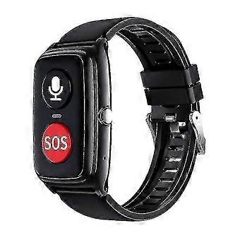 4g sos slimme armband voor senioren met gps info push hartslagmeting met ingebouwde tracking horloge