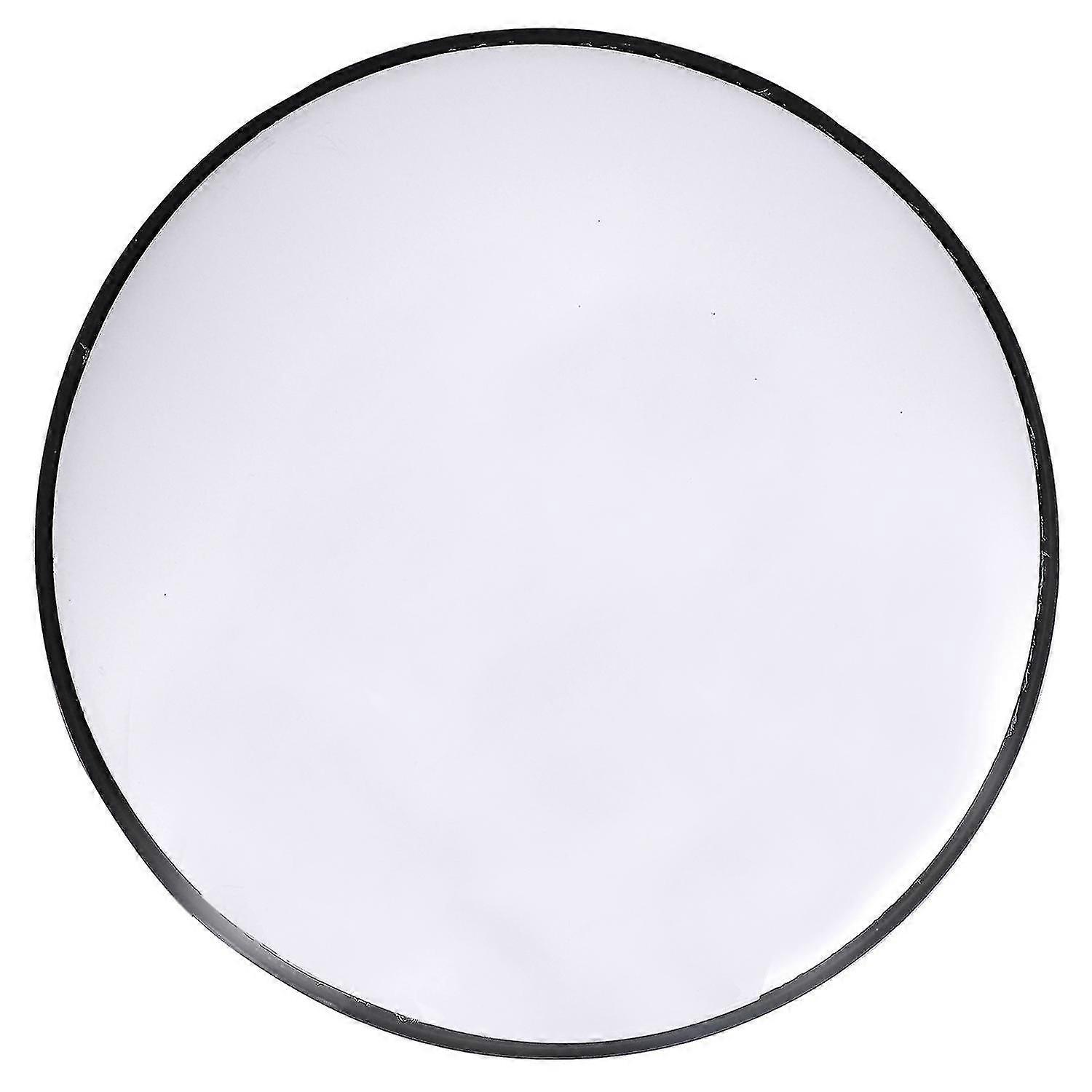 30Cm Wide Angle Security Road Mirror Curved Convex Mirror(Black)