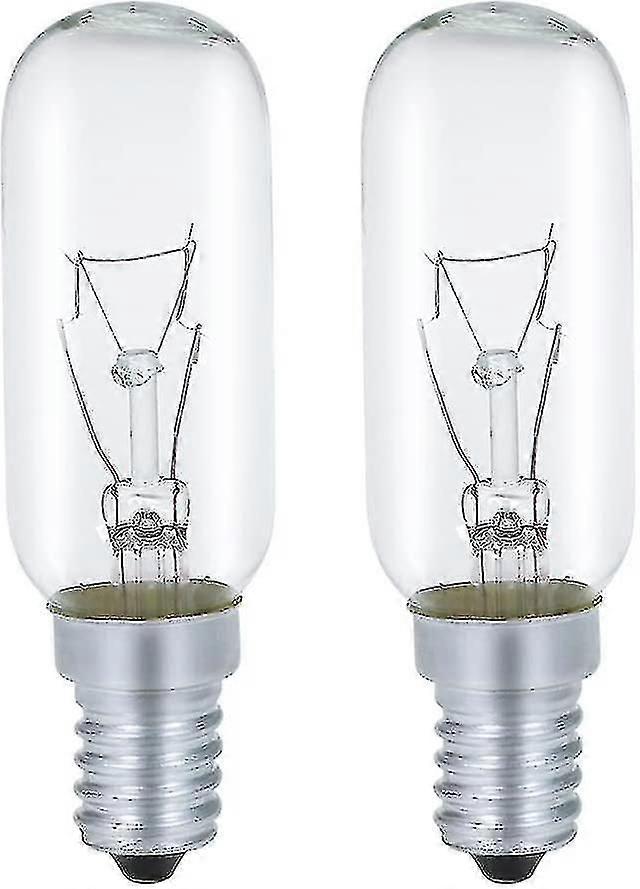 2-Pack Dimmable E14 40W 230V 2700K Warm White LED Bulbs for Range Hoods & Kitchen Ventilation