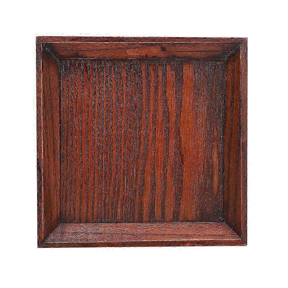 Serveringsbrett i tre for tesett, frukt, godteri og håndklær (r)