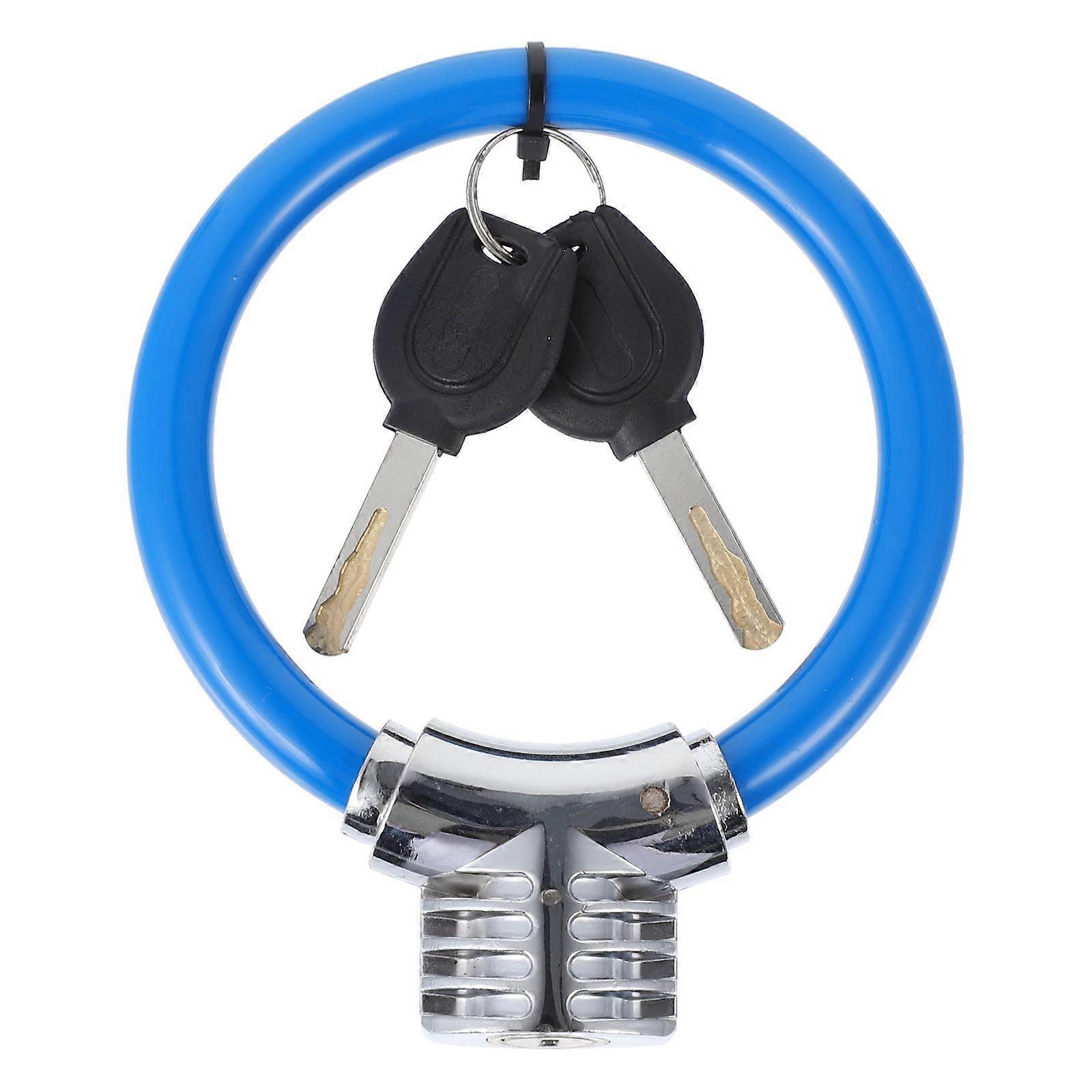 Portable Safety Door Lock Anti-Theft Zinc Alloy For Bicycle Locking 1Set