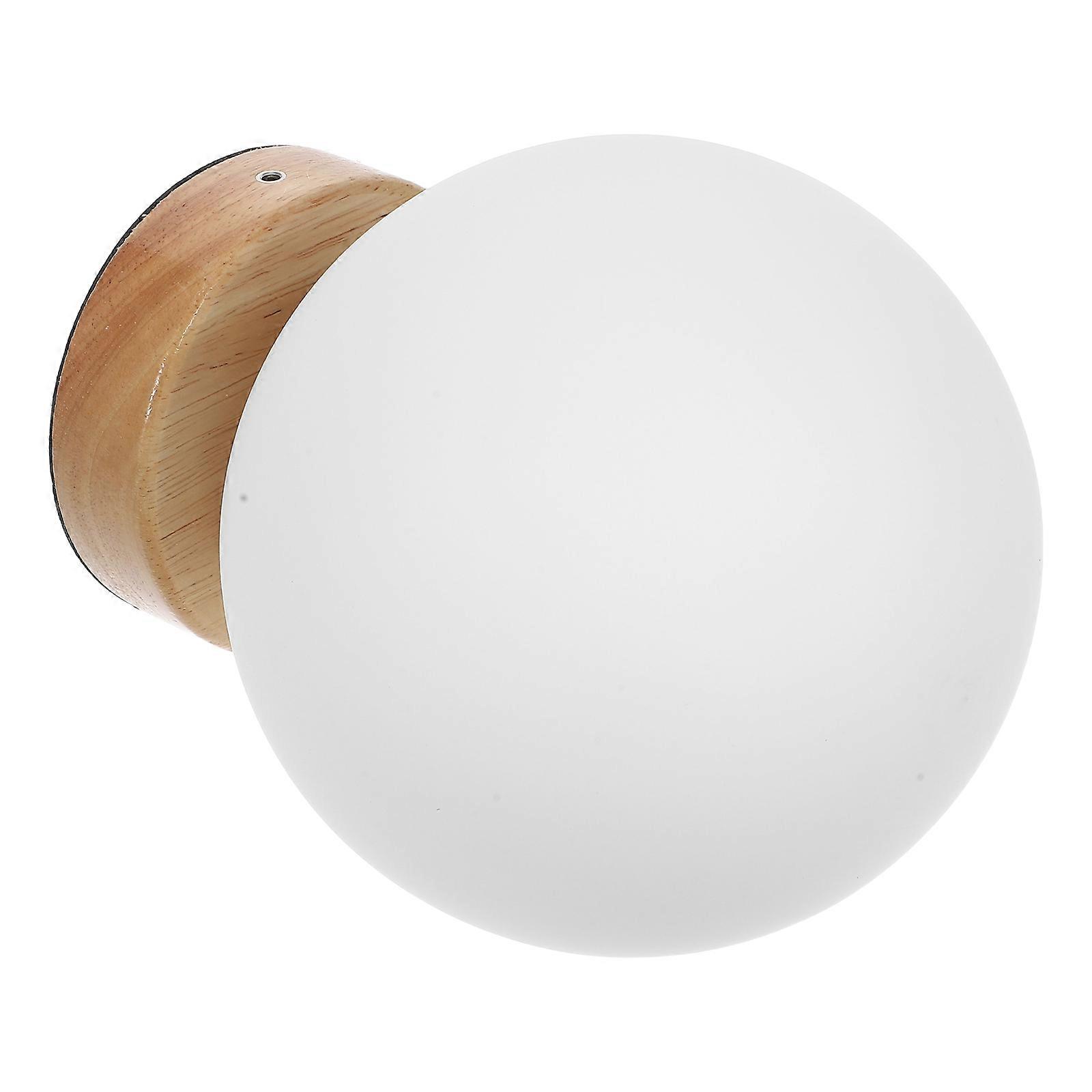 Small Bedside Table Lamp Ball Shape Night Light Usb Charging Assorted Color 1Pc