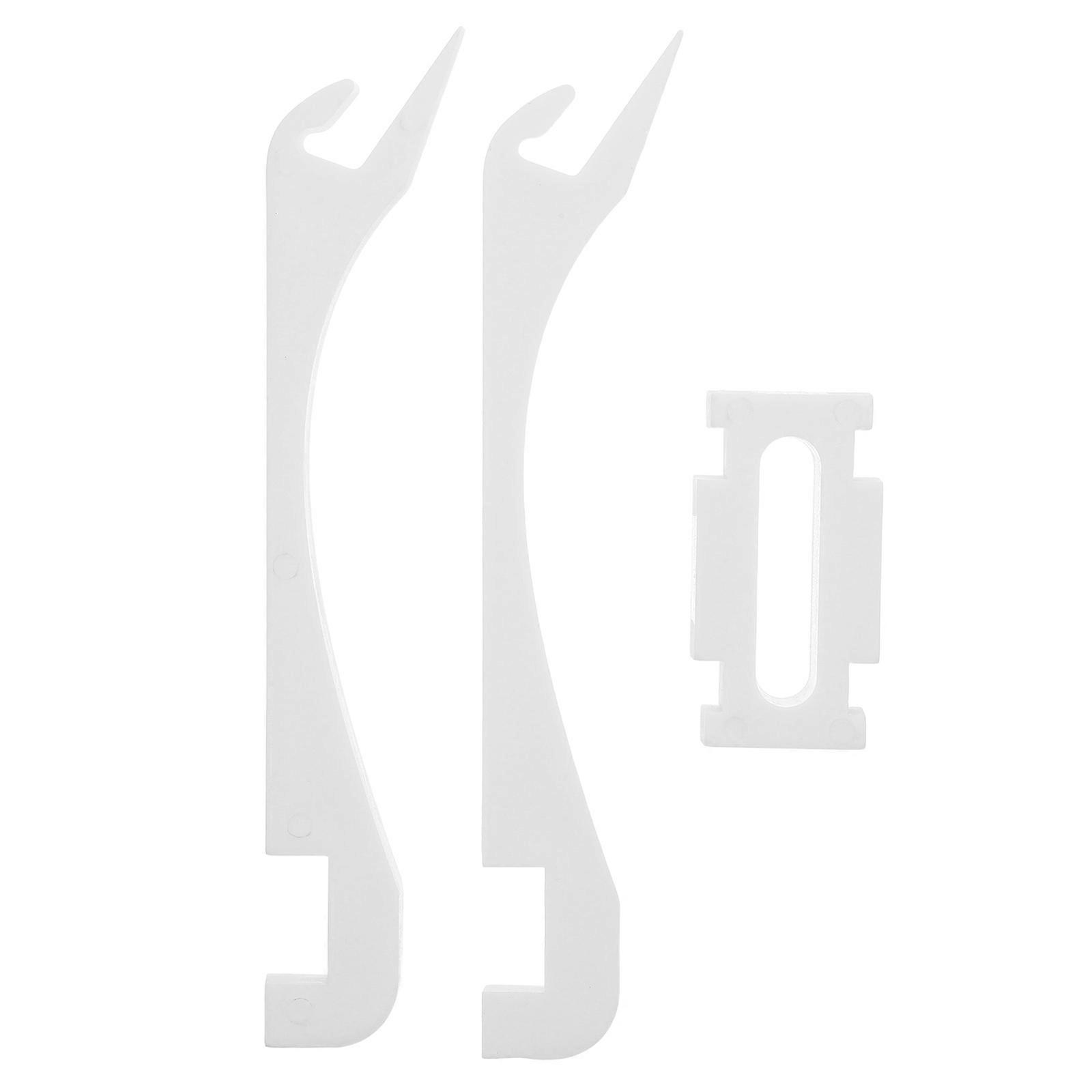 Cutting Machine Tray Rack Extension Tray Holder White 16.30X5.60X2.10CM Stable Support Precision Enhancement 1Set