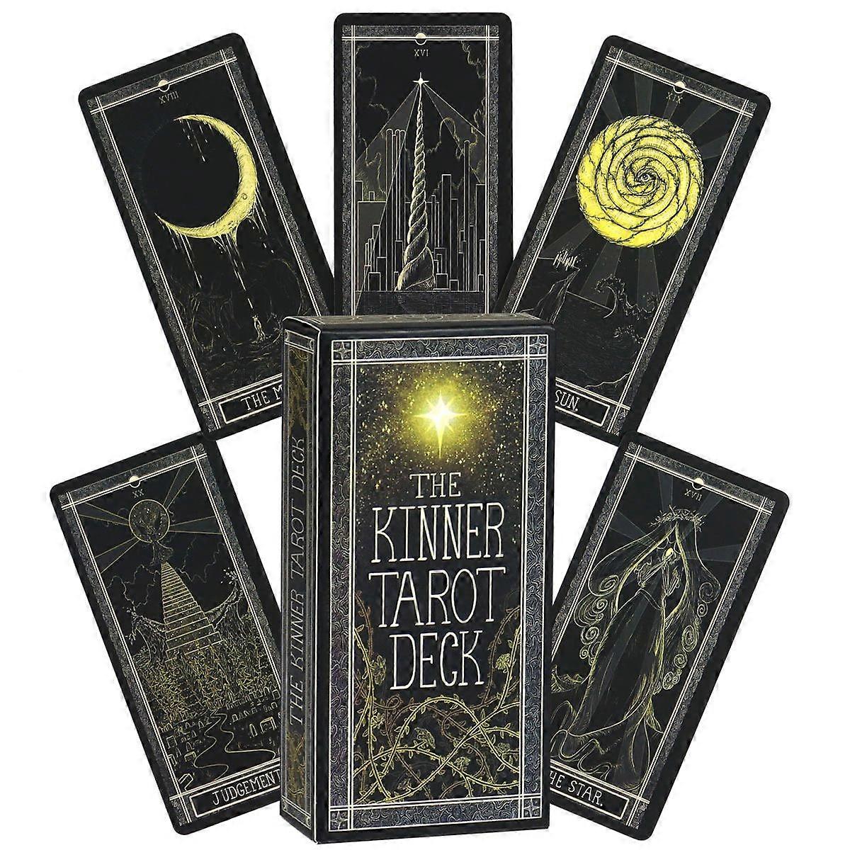 Kinner Tarot Deck: Oracle Cards for Beginners & Divination