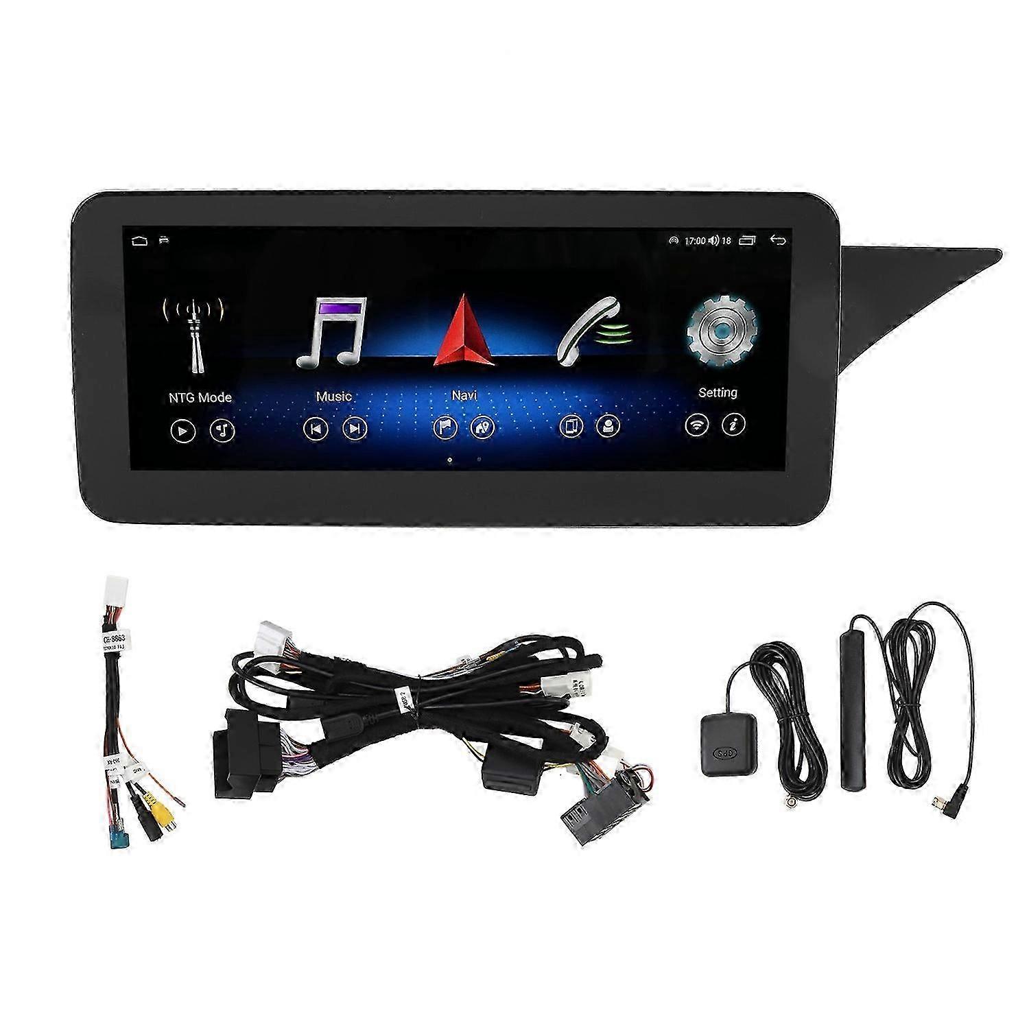 10.25In Car Stereo For Android 12 Wireless Carplay Hd Touch Screen Gps Navigation Display Replacemen