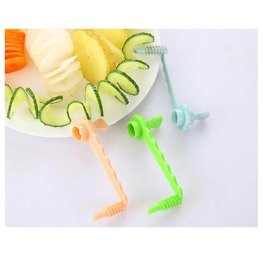Hand-Operated Spiral Slicers Cabbage Chopper Vegetable Slicing Kitchen Tool 1Pack