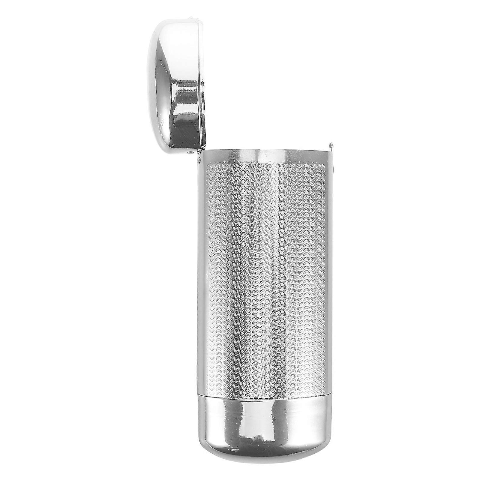 Hard Shell Spectacles Case Silver 15.00X6.00X3.50CM Protect Eyewear Accessories 1Pack