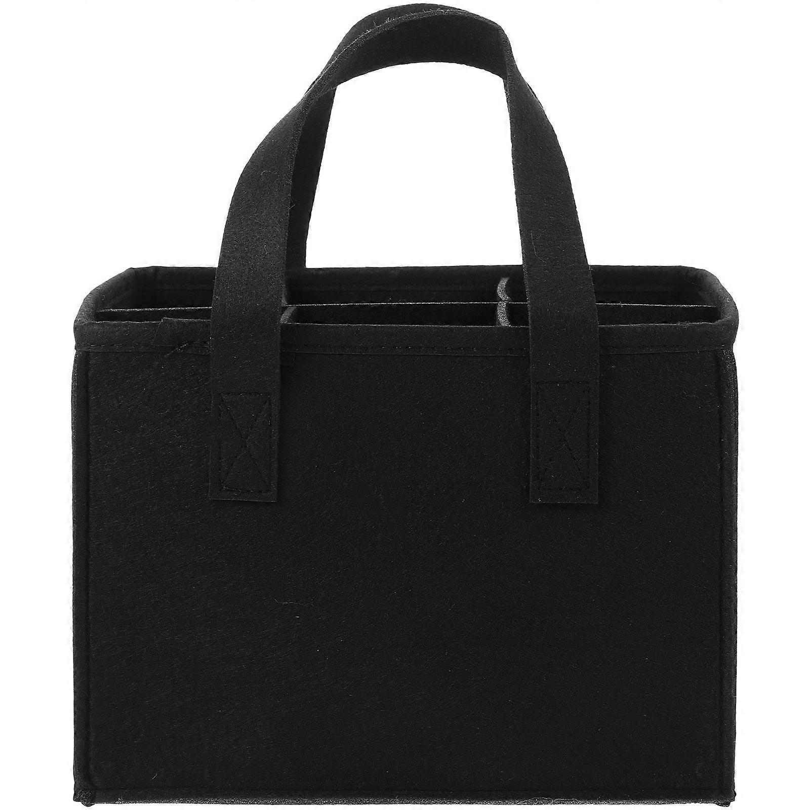 Travel Bag Reusable Bag Rectangular Felt Organizer For 1Pcs