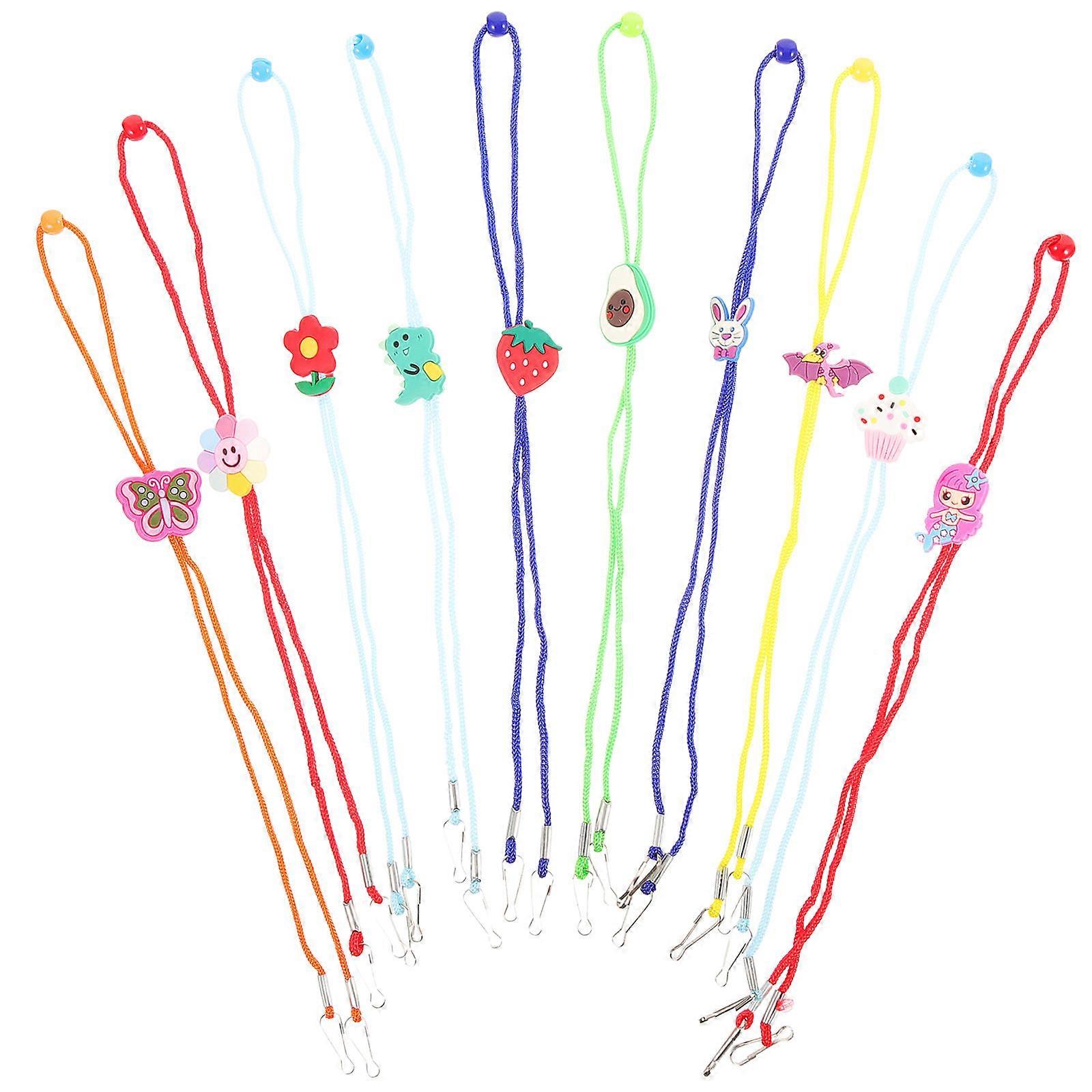 Eyeglasses Lanyard Kids Glasses Straps Non-slip Length For Daily Wear 10Pcs