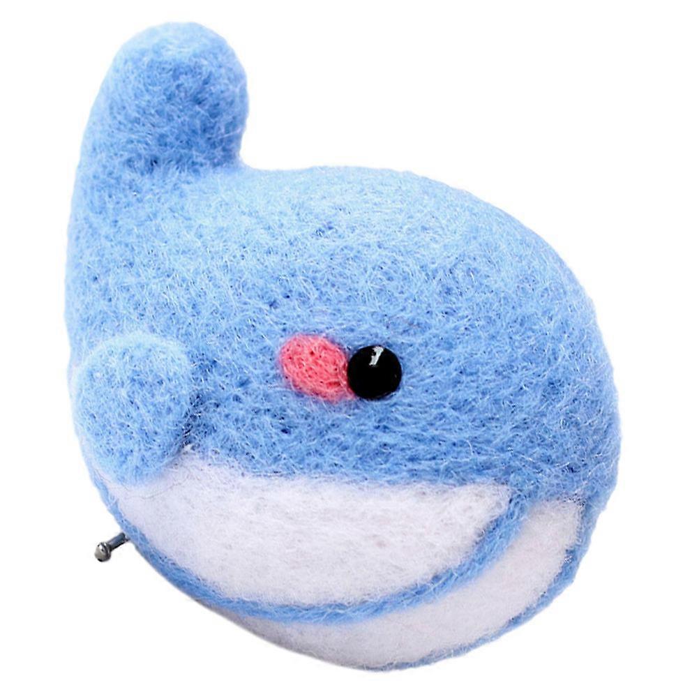 スカイブルーニードルフェルトキット、フェルトと幅広い用途で手作り用 1セット