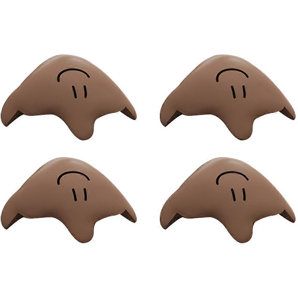 Furniture Corner Guards Table Angle Protectors Home Safety Coffee 4x4cm Safety Protection 4Pcs