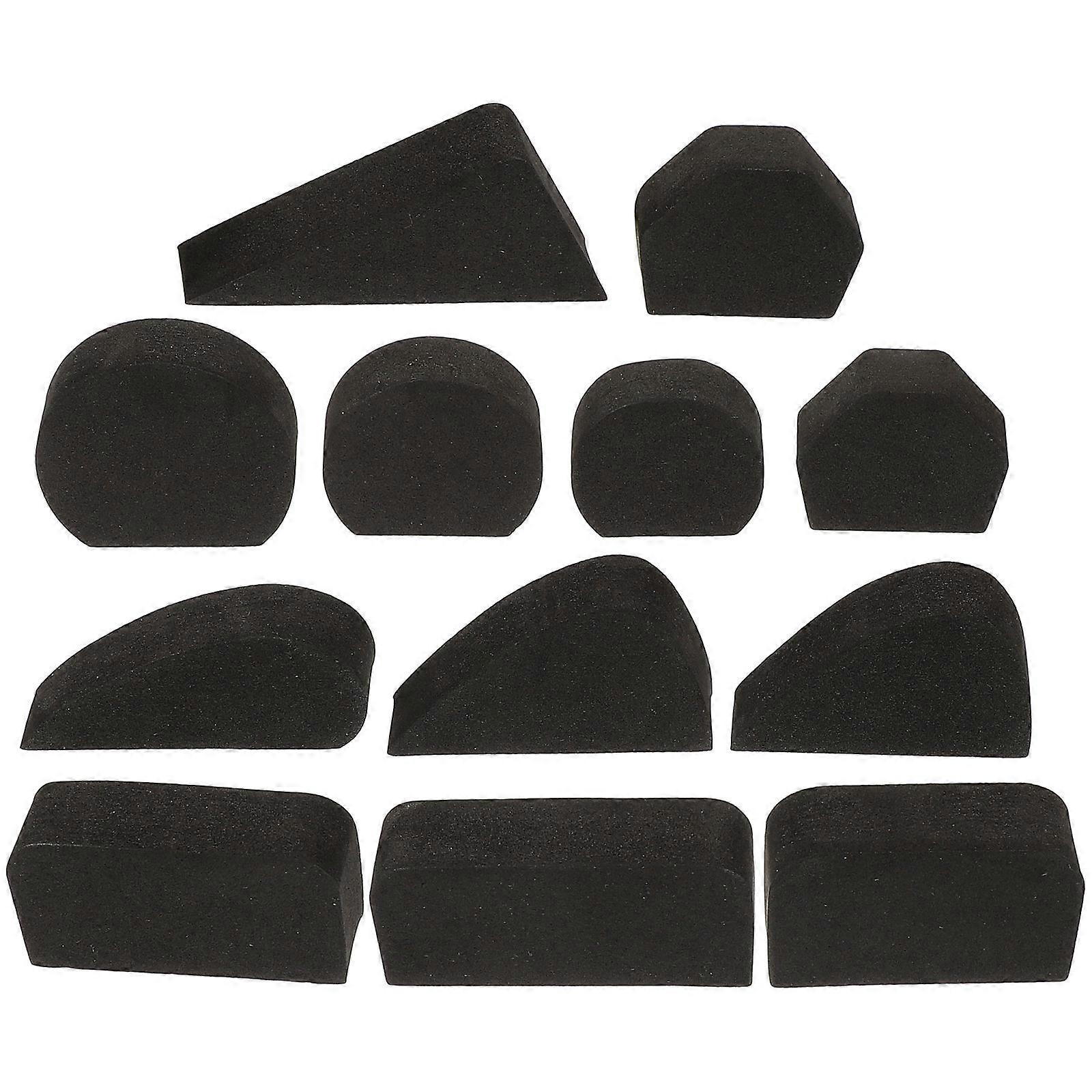 Mug Handle Tools Mug Handle Molds DIY Enthusiasts Various Shapes 6.5X3cm EVA Material 12Pcs